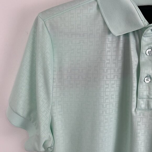 J Lindberg Mint-Green Regular Fit Polo Shirt - Picture 3 of 11